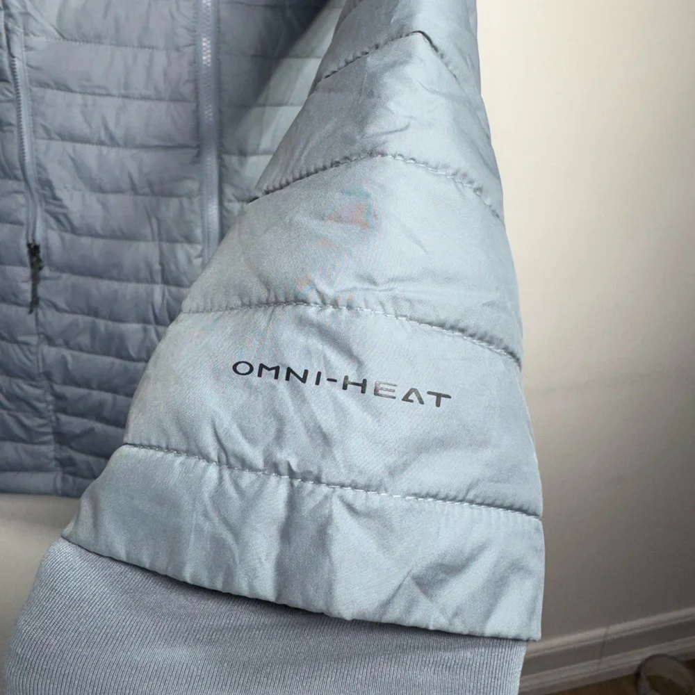Columbia Women's Sky Blue Puffer Coat - Picture 2 of 7